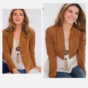 Chico's Peplum Jacket NWT